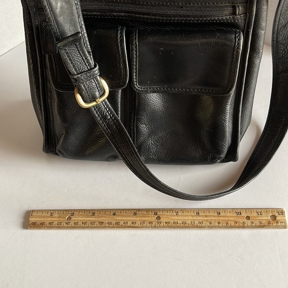 Fossil The New American Classic Black Leather Shoulder Bag - Picture 11 of 12